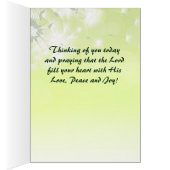 Irish Gebet for Sessings Card (Innen (Rechts))