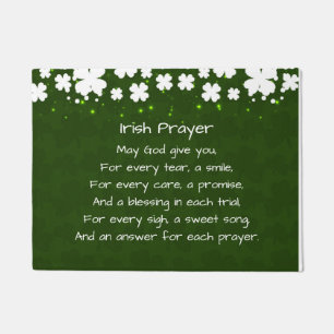 Irish Gebet Inspiration Fußmatte