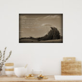 Irish Gebet, Segen Geschenke Imaginative Imagery Poster (Küche)