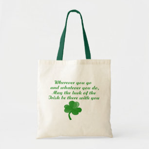 Irish Gedicht Tote Bag Tragetasche