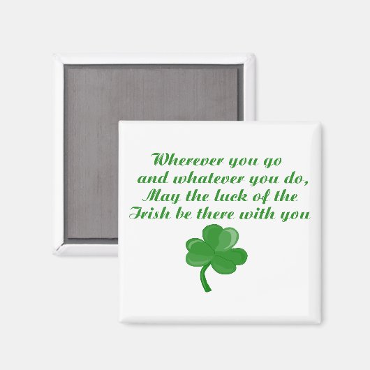 Irish Geem Magnet (Vorderseite/Rückseite)