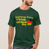 Irish German Boy T-Shirt (Vorderseite)