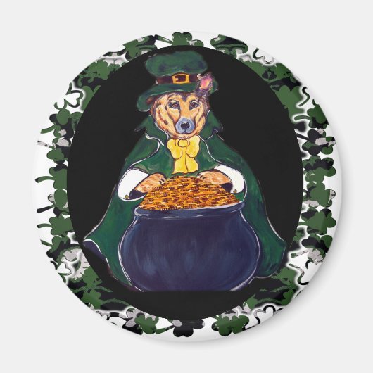 Irish German Shepherd Magnet (Vorne)