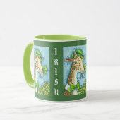 IRISH GIRAFFE ST. PATRICK'S DAY TASSE Combo (Vorderseite Links)