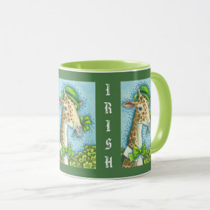 IRISH GIRAFFE ST. PATRICK'S DAY TASSE Combo