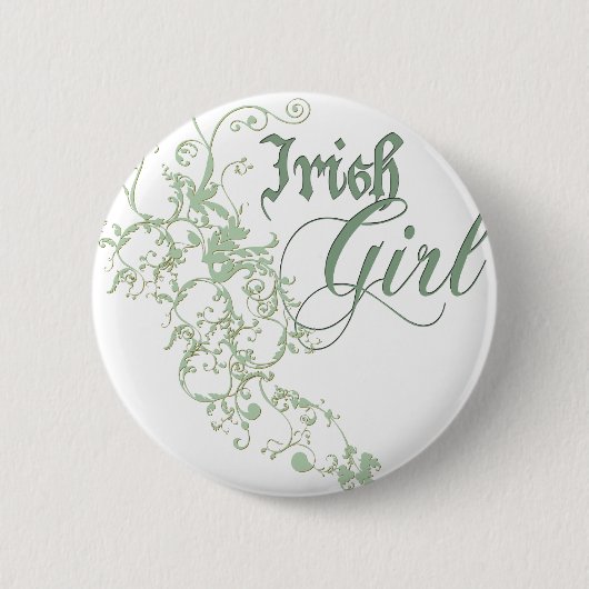 Irish Girl Button (Vorderseite)