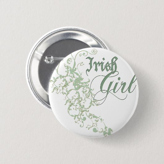 Irish Girl Button (Vorne & Hinten)