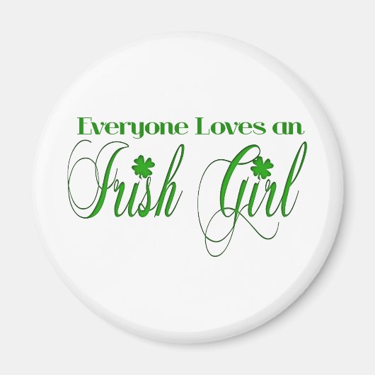 Irish Girl Magnet (Vorne)