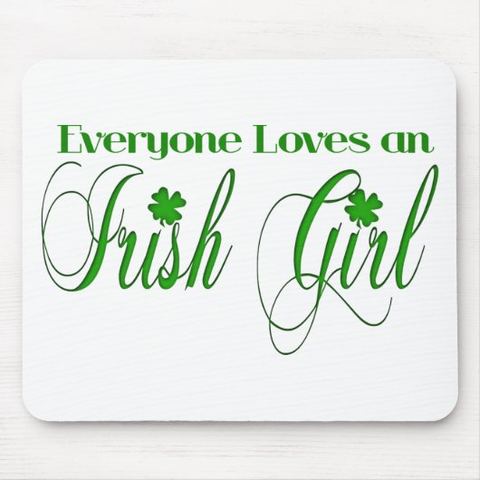 Irish Girl Mousepad (Vorne)