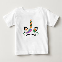 Irish Girl Unicorn Kinderkind T-Shirt - Niedliches