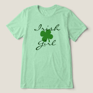 Irish Girl Women's St. Patrick's Day Tri-Blend Shirt