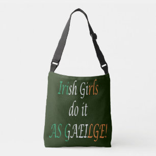 Irish Girls tun es als Weilgummbbt Tragetaschen Mit Langen Trägern
