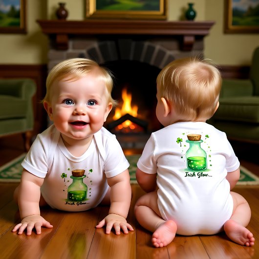 Irish Glow –  for Magical Little Munchkins Baby Strampler