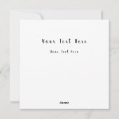 Irish Gnome Feiertagskarte (Rückseite)