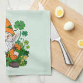 Irish Gnome Geschirrtuch (Viertel Falte)