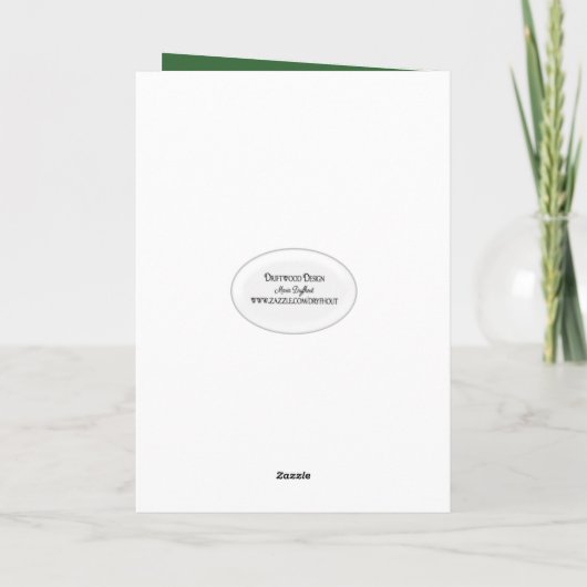 Irish Gnome Karte (Rückseite)