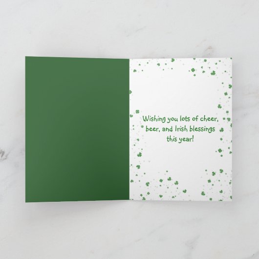 Irish Gnome Karte (Innenseite)