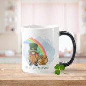 Irish Gnome Pot of Gold Custom St Patrick's Day Verwandlungstasse