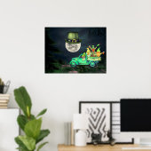 Irish Gnomes and Full Moon Shenanigans Poster (Heimbüro)
