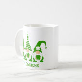 Irish Gnomes Personalisiert Kaffeetasse (Vorderseite Links)
