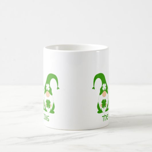 Irish Gnomes Personalisiert Kaffeetasse (Mittel)