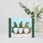 IRISH GNOMES POSTKARTE (Stehend Vorderseite)