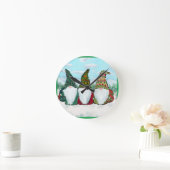 IRISH GNOMES RUNDE WANDUHR (Zuhause)