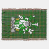 Irish Gogarty Coat of Arms Familienwappen Irland Decke (Vorderseite)