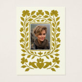 Irish Gold Claddagh Beerdigungskarte (Vorderseite)