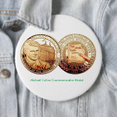Irish Gold Coin für Abzeichen Button (Beispiel)