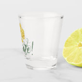 Irish Gold Kleeblatt | Sklainte! Schnapsglas (Rechts)