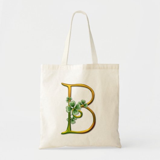 Irish Gold Monogram B Tragetasche (Vorne)