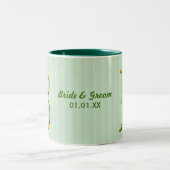 Irish Gold Monogram B Zweifarbige Tasse (Mittel)