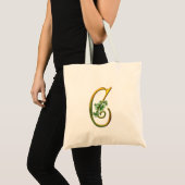 Irish Gold Monogram C Tragetasche (Vorderseite (Produkt))