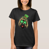 Irish Goldendoodle Doodle Dog   St Patricks Day Pe T-Shirt (Vorderseite)