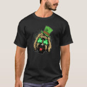 Irish Goldendoodle Doodle Dog St Patricks Day Pet T-Shirt (Vorderseite)