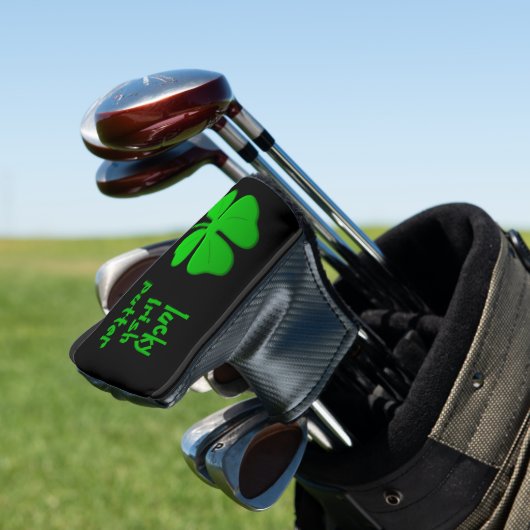 #Irish golf putter cover by dalDesignNZ Golf Headcover (In Situ)