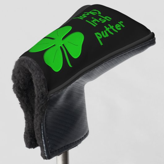 #Irish golf putter cover by dalDesignNZ Headcover (3/4 Vorderseite)