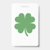 Irish Golfers Segen Card Ausweis (Rückseite)