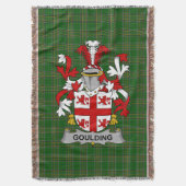 Irish Goulding oder O_Goillin Coat of Arms Family  Decke (Vorderseite Vertikal)
