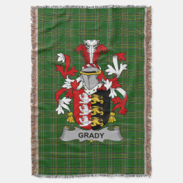 Irish Grady oder O_Grady Coat of Arms Familienwapp Decke