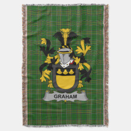 Irish Graham oder Grahan Coat of Arms Familienwapp Decke