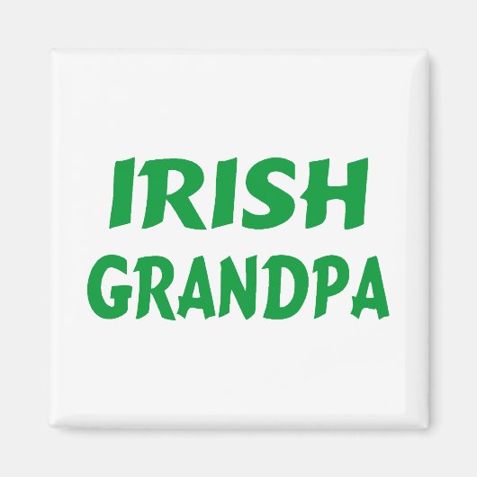Irish Grandpa Magnet (Vorne)
