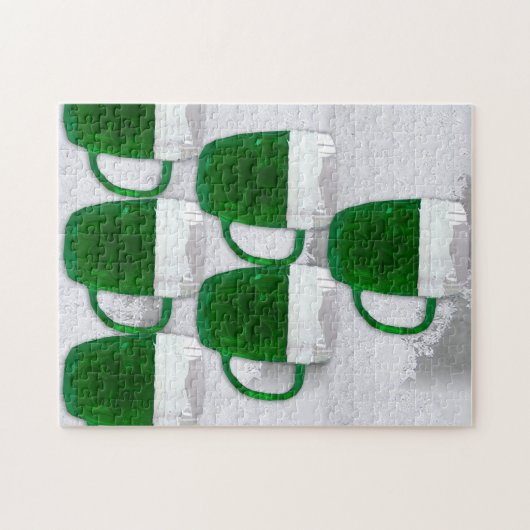 Irish Green Beer Puzzle (Horizontal)