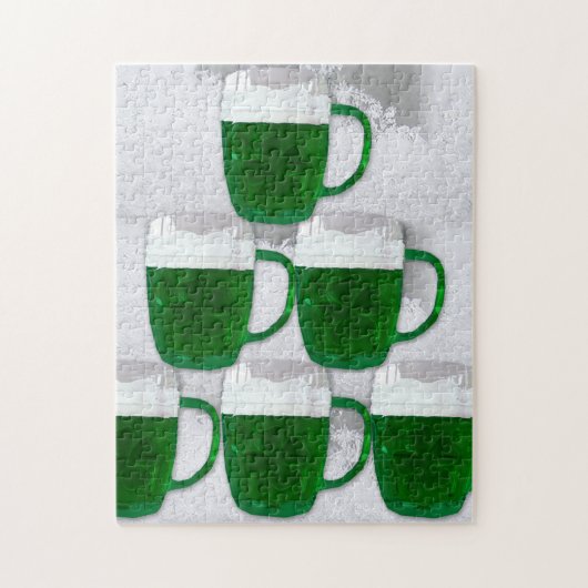 Irish Green Beer Puzzle (Vertikal)