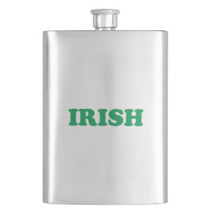 Irish Green Briefe Flachmann