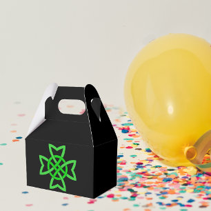 Irish Green Celtic Knot Geschenkschachtel