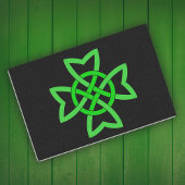 Irish Green Celtic Knot Seidenpapier