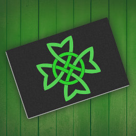 Irish Green Celtic Knot Seidenpapier