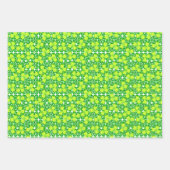Irish Green Clover Geschenkpapier Set (Vorderseite 2)